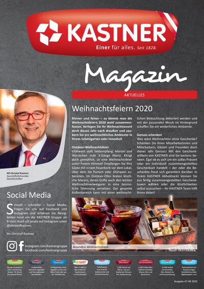 Kastner Magazin Kastner Gruppe