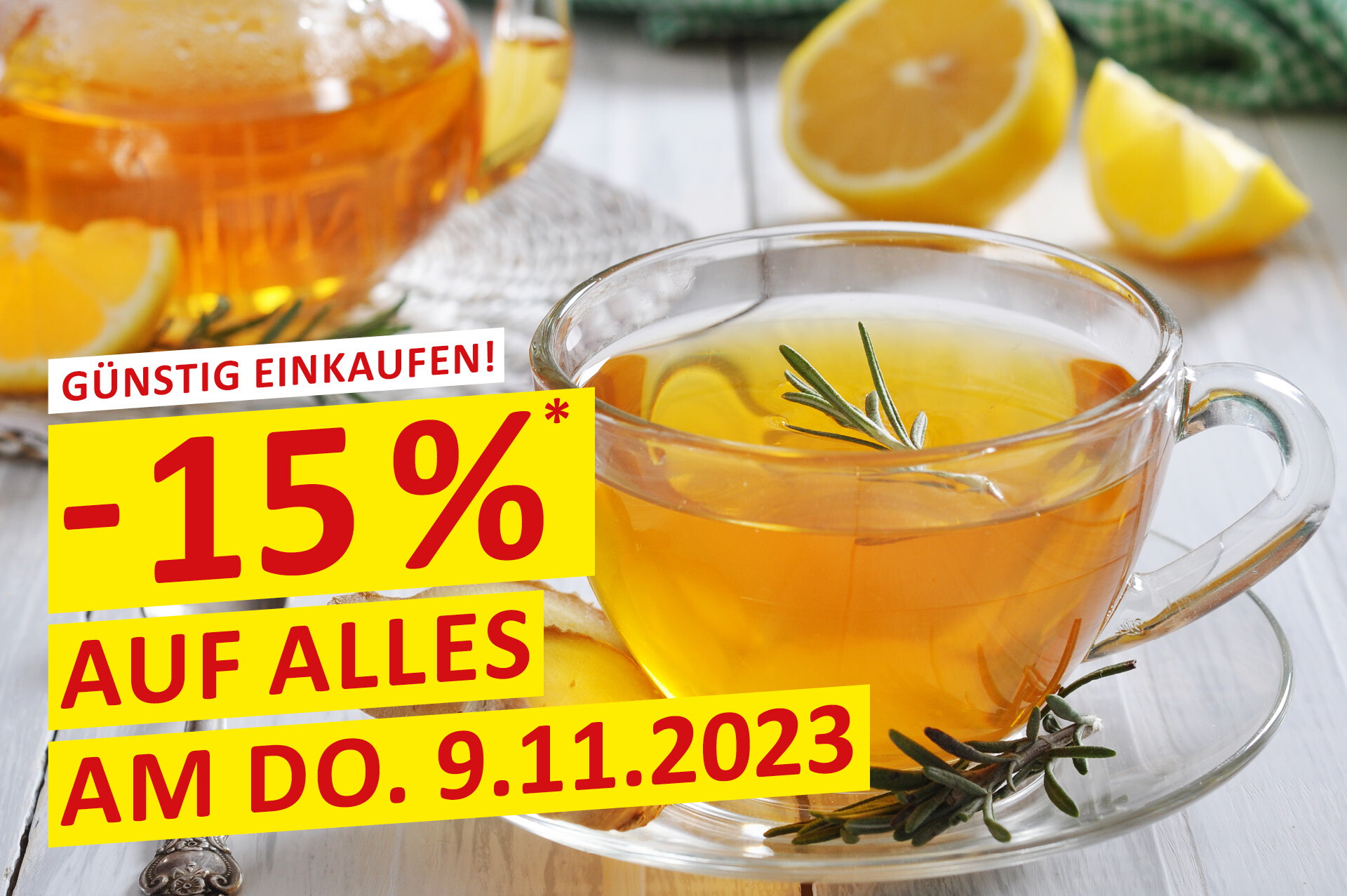 -15%* auf ALLES am 9.11.2023 - KASTNER Gruppe